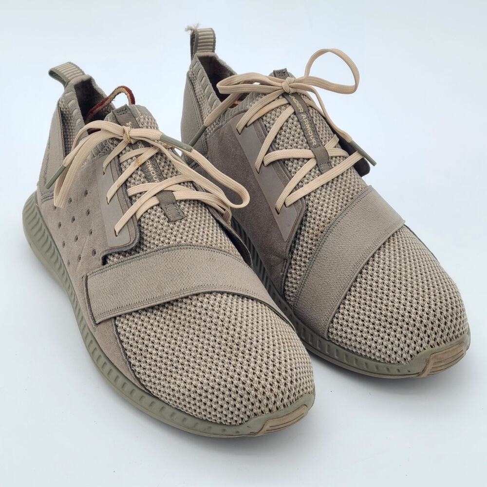 Under Armour Mens US 10 (7.5 / 42) Shoes Tan Threadborne Shift Heathered 3019918